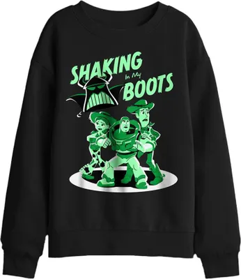 Produktbild von Toy Story - "Shaking In My Boots" Sweatshirt für Kinder TV25811 (128) (Schwarz)