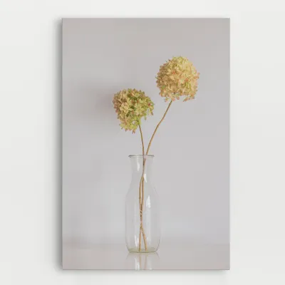 Produktbild von ARTHUB® Leinwandbild 80x120 cm, Pretty Flower Vase | Wohnzimmerdekoration, Hängende Bilder, Wanddekoration, Heimdekoration, Blumen, Blumen in der Vase