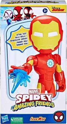 Zdjęcie produktu dla SPIDEY AMAZING FRIENDS MEGA IRON MAN DA 22,5 CM (1 sztuka)
