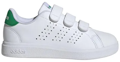 Produktbild von adidas Advantage Base 2.0 Cloud White Green (PS) - EU 31.5
