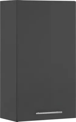 Obrázek produktu pro Hängeschrank >LAUNDREEZY< in Anthrazit, Holzwerkstoff - 50x90x31cm (BxHxT)
