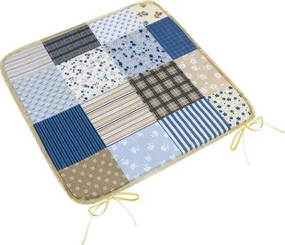 Obrázek produktu pro Sedák Adéla hladký - 40x40 cm - Modrá