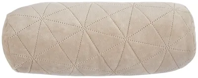 Produktbild von Kissenhülle aus Polyester in Taupe, pflegeleicht und langlebig