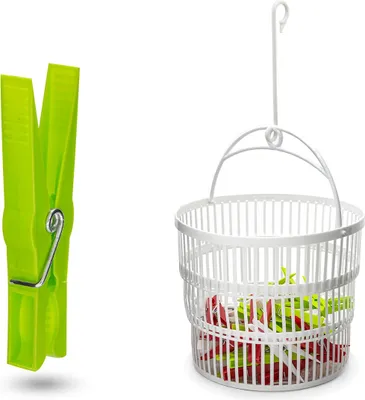 Obrázok produktu pre Košík na štipce + 30ks štipcov TRG