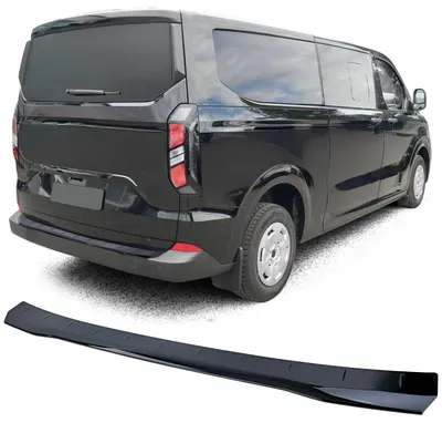 Für Ford Tourneo Transit Custom ab 2023- Premium Ladekantenschutz Schwarz Glanz in der Farbe Schwarz von Carparts-Online GmbH