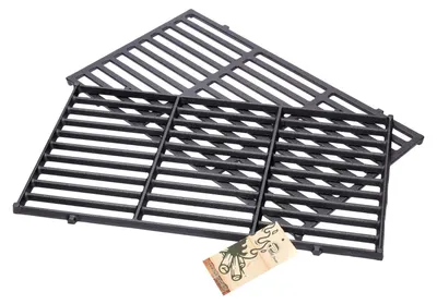 Produktbild von Unviversal Grillrost aus Gusseisen für Gasgrills passend zu Weber Spirit Genesis uvm. 44,5 x 26 cm