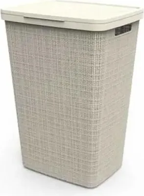 Produktbild von Wäschetruhe Jute, 58 L, Beige