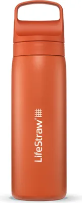 Immagine prodotto di LifeStraw GO 2.0 Borraccia isolata in acciaio inox con filtro, arancio Kyoto, 530 ml