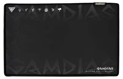 Produktbild von Gamdias, Gaming Mauspad M mit Control-Oberfläche und Antirutschbasis, Schwarz