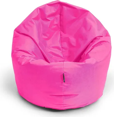 Produktbild von Sitzsack mit füllung 2 in 1 Sitzkissen Bean Bag Outdoor Indoor Wasserfest | Pink 70cm