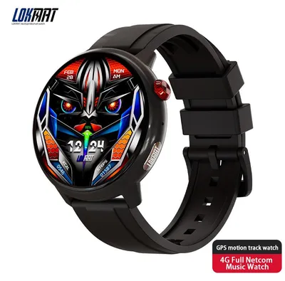 Produktbild von SKY GT Studententelefon Smart Watch SIM-Karte 4G Vollnetz Musik Sport GPS Schwarz - Aussenhandelsversion