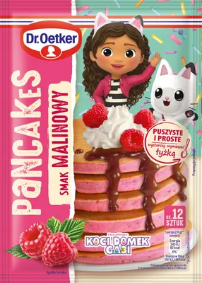 Zdjęcie produktu dla Dr. Oetker Gabi Pancakes malinowe 165 g