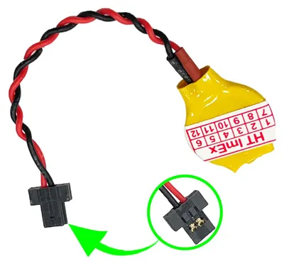 Produktbild von RTC BIOS CMOS Batterie Battery akku kompatibel mit DELL P/N: F3GHY0701.10