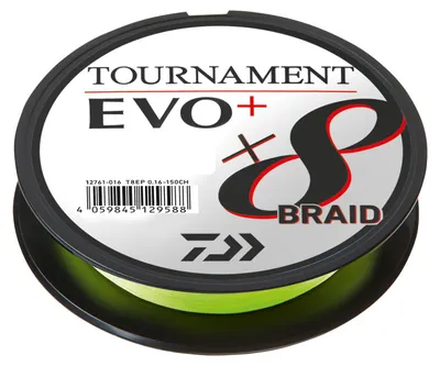 Obrázok produktu pre Daiwa Angelschnur Tournament X8 Braid EVO+ (135 m, chartreuse)