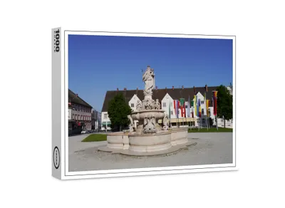 Image de puzzle raxxa Premium "Kapellplatz am Marienbrunnen in Altötting", 1000 pièces