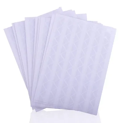 Productafbeelding van 1020 stuks zelfklevende fotohoeken, transparant voor albums en scrapbooking