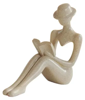 Immagine prodotto di Ornamento figura lettrice per la decorazione dell'ufficio