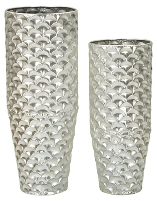 Obrázok produktu pre Kovová váza 37 x 92 x 37 cm sada 2