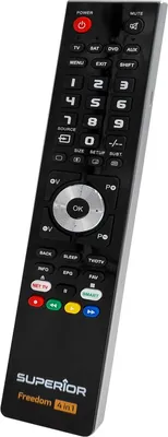Obrázek produktu pro Freedom Input 8054242080124, TV, Projektor, DVD/Blu-ray, Domácí kino systém, IR Wireless, Tlačítka, Černá