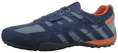 Produktbild von Geox SNAKE Herrenschuhe - Sneakers - Halbschuhe blau Freizeit NEU