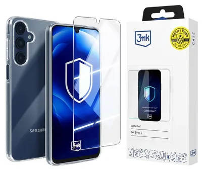 Obrázok produktu pre 3mk - ComfortDuo ochranné sklo a obal na Samsung Galaxy A16 4G / A16 5G - číry