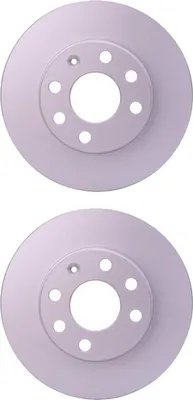 Produktbild von 2 Bremsscheiben innenbelüftet Ø 60 mm 20 mm HELLA passend für u.a. OPEL ASTRA