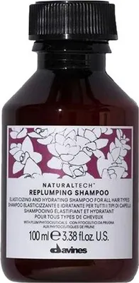 Obrázek produktu pro Davines Natural Tech Replumping Shampoo ochranný šampon pro suché a lámavé vlasy 100 ml