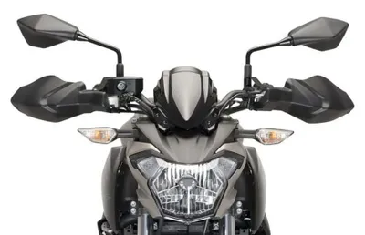 Produktbild von PUIG 9398J Handschutzprotektoren  passend fuer KAWASAKI Z650 Mattschwarz