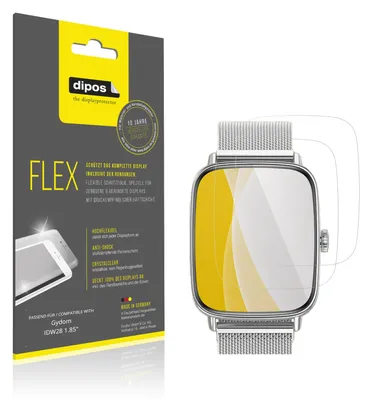 Image de 2x Film de protection d'écran pour Gydom IDW28 1.85", recouvre 100% de l'écran, dipos Flex
