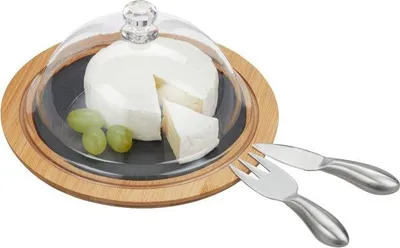 Productafbeelding van Klok met kaasplateau en bestek