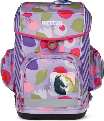 Produktbild von ergobag cubo light Schulranzen-Set BlütenzauBär
