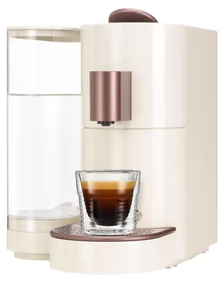 Produktbild von K-FEE TWINS II Kapselmaschine für Kaffee, Tee & Kakao | Beige-Bronze