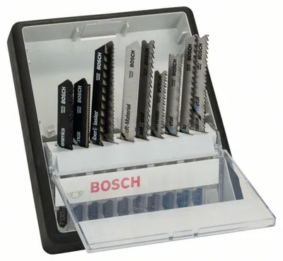Zdjęcie produktu dla Bosch 2 607 010 574, Ostrze wyrzynarki, Wielo, 124 mm, 23 mm, 107 mm, 10 szt.