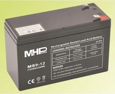Obrázok produktu pre Pb akumulátor MHPower VRLA AGM 12V/9Ah (MS9-12)