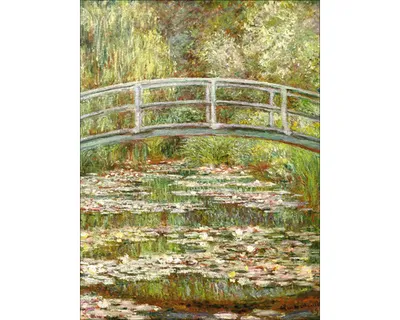 Produktbild von Leinwandbild Claude Monet Bridge 57x77 cm