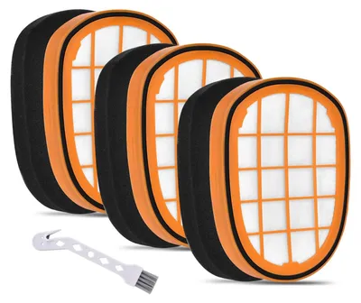 Produktbild von 3 Stück FC5005/01 Ersatzfilter Ersatzteile für Philips SpeedPro Max Aqua Plus Akkusauger FC6802, FC6812,FC6823, FC6826 Staubsauger Filter Ersetzt XC7042, XC8045, XC8147, XC8347