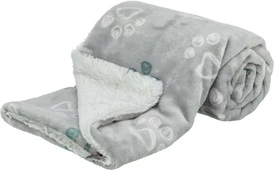 Produktbild von TRIXIE Decke Jimmy Soft - hellgrau - 150 × 100 cm