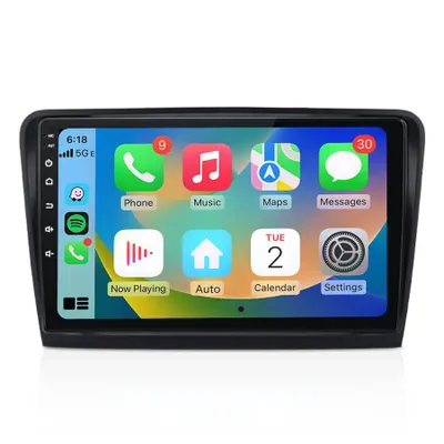 Obrázek produktu pro 128GB Autorádio Android Škoda Superb 2008-2015 Bluetooth 4G LTE WiFi Carplay Android Auto Navigace GPS DSP