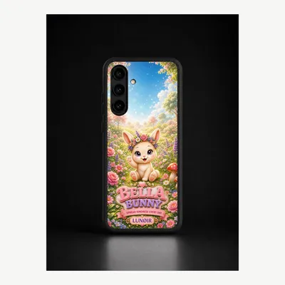 Produktbild von Samsung S24 Plus Hülle Handyhülle Schutzhülle Case mit Hase Motiv – LUNØIR ©