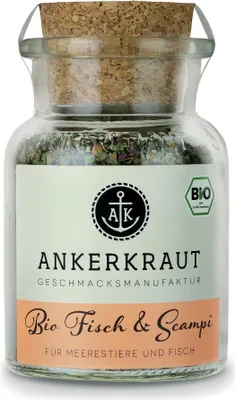 Produktbild von Fisch & Scampi, 60g im Korkenglas