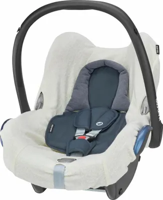 Produktbild von Maxi-Cosi Sommerbezug, für Maxi-Cosi Babyschale CabrioFix, Schonbezug für den Kinder Autositz, der ideale Bezug für die warmen Sommertage, fresh ecru