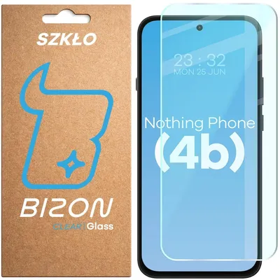 Produktbild von Gehärtetes Glas für Nothing Phone (4b), Bizon Glass Clear
