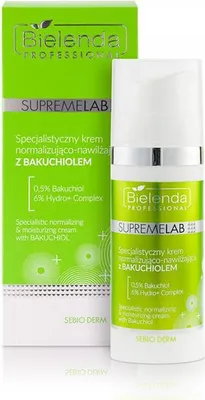 Immagine prodotto di BIELENDA SUPREMELAB Sebio Derm Crema Idratante Specializzata al Bakuchiol 50ml