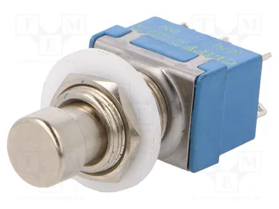 Immagine prodotto di 1 interruttore a pulsante, corrente 1A/250VAC, posizione OFF-(ON), modello FC7105, marca Stard