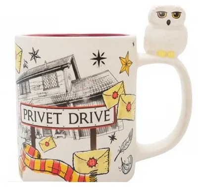Image de Abystyle Harry Potter Mug 3D - Hedwige et Privet Drive