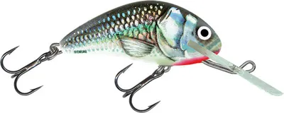 Produktbild von Salmo Hornet Sinking Holographic Grey Shiner 6 cm 14 g Wobbler