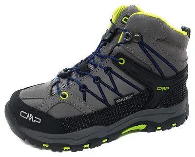 Produktbild von Kids Rigel Mid WP Trekking Shoes graffite-marine (35UD) 41