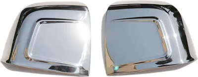Obrázek produktu pro Kryty zrcátek kryt zrcátek pro Fiat Doblo 2010-2021 nerezová ocel stříbrná 2ks