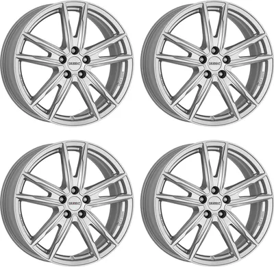 Produktbild von 4x DEZENT Felge KF silver 7x17 ET41 5x112 TKF78SA41E kompatibel mit Seat ALTEA Freetrack ALTEA;ALTEA XL ATECA EXEO EXEO ST LEON LEON SC LEON SP LEON ST LEON X-PERIENCE TARRACO TOLEDO