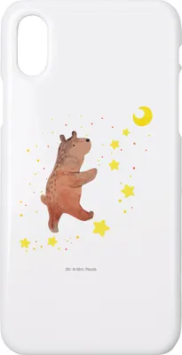 Produktbild von Mr. & Mrs. Panda Iphone 10 Handyhülle Bär Träume - Weiß - Geschenk, Handy, Teddy, Case, Träumen, X, Traum, Traumdeutung, Cover